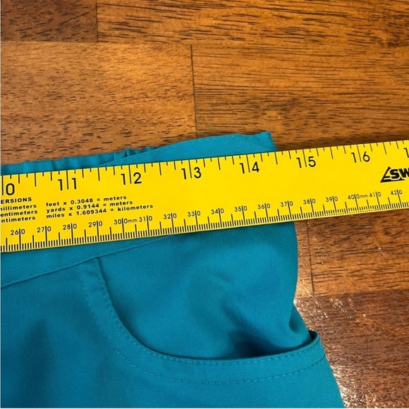 Greys Anatomy by Barco teal scrub pants size small petite - Picture 4 of 6